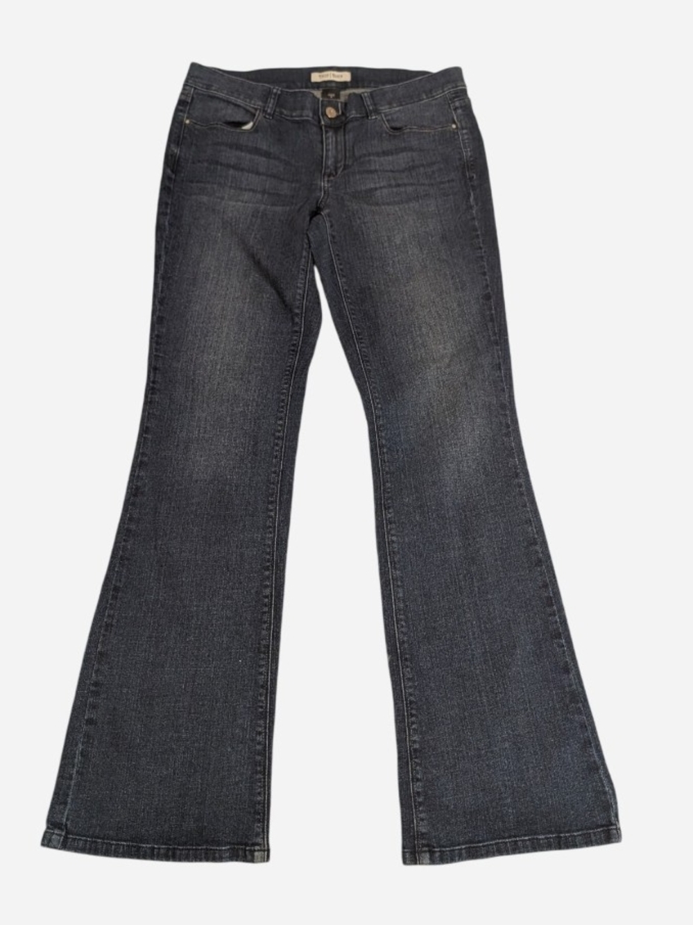 Pre-owned White House Black Marke blue jean Flare Jeans